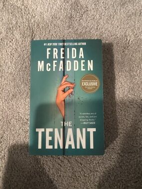The Tenant - Teal Paperback Thriller